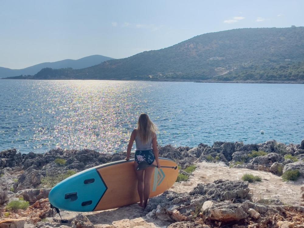 Zidanos Luxurious Sea Front Villa Marantochori ภายนอก รูปภาพ