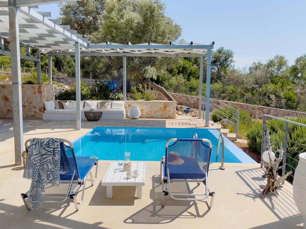 Zidanos Luxurious Sea Front Villa Marantochori ภายนอก รูปภาพ